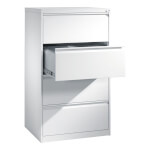 C+P Stahl-Hängeregistratur-Schubladenschrank Acurado 4 Schubladen 2-bahnig