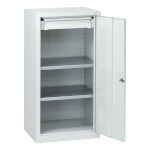 C+P Stahl-Flügeltürenschrank Serie 89 mit 2 Einlegeböden und 1 Schublade