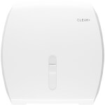 Clear+ Jumbo Toilettenpapierspender Großrollenspender für Waschräume und WCs