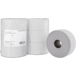 Clear+ Jumbo Toilettenpapier 2-lagige Großrollen a 700 Blatt