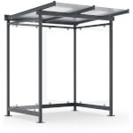 WSM Überdachung Modell Dresden D2 a/a elegentes Überdachungssystem mit Pultdachkonstruktion