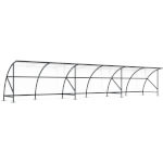 WSM Fahrradüberdachung Bamberg B 1/12 bogenförmiges Überdachungssystem für Fahrräder und E-Bikes