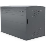 WSM Fahrradgarage BikeBox 1 XL 1 Einstellplatz mit Einstellschiene und Einhebelgriffzylinderschloss