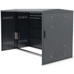 WSM Anbausatz für BikeBox 1 XL 1 Einstellplatz mit Einstellschiene und Einhebelgriffzylinderschloss