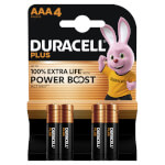 Duracell Plus Power Boost Alkaline Batterie AAA (MN2400/LR03) 1.5 V