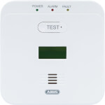 Abus CO-Warnmelder COWM510 mit Batterie warnt akustisch und optisch vor giftigem Kohlenmonoxid