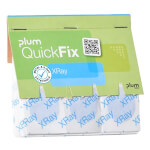 Plum QuickFix XRay Pflaster Nachfüllset blaue röntgen- und metalldetektierbare Pflaster