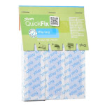 Plum QuickFix XRay long Pflaster Nachfüllset blaue röntgen- und metalldetektierbare Fingerverband