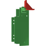 Montageplatte für Fensterwächter für Fenster und Dreh-Kipp-Türen