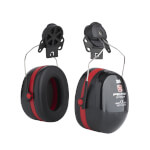 3M PELTOR Optime III Kapselgehörschützer H540P3E-413-SV Helmbefestigung zur Anbringung mit 30 mm-Steckschlitzen