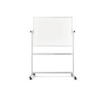 magnetoplan mobiles Design-Whiteboard SP mit Rollen hochwertiger Rahmen aus eloxiertem Aluminium