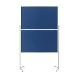 magnetoplan Design Filz Moderationstafeln evolution plus klappbar hochwertiger Rahmen aus eloxiertem Aluminium