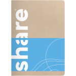 share Notizheft A6  40 Blatt aus 100 % recyceltem Papier (80 g/m²)