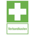 Erste-Hilfe-Kombischild - langnachleuchtend Erste Hilfe - Verbandkasten