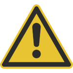 Warnschild Allgemeines Warnzeichen