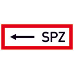 Hinweisschild für die Feuerwehr <---- SPZ