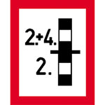 Hinweisschild für den Brandschutz