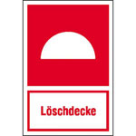 Brandschutz-Kombischild - langnachleuchtend Löschdecke