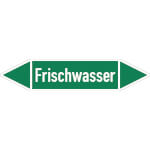SafetyMarking Rohrleitungspfeil Frischwasser