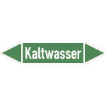 SafetyMarking Rohrleitungspfeil Kaltwasser