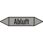 SafetyMarking Rohrleitungspfeil Abluft