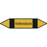 Rohrleitungspfeil Kohlendioxid