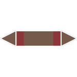 SafetyMarking Rohrleitungspfeil blanko zur Selbstbeschriftung