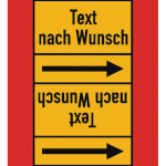 Rohrleitungskennzeichnung nach DIN 2403:2007-05 Ausführung A1, 