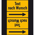 Rohrleitungskennzeichnung nach DIN 2403:2007-05 Ausführung B, 