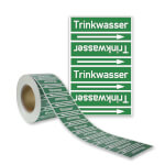 Rohrleitungskennzeichnungsband Trinkwasser