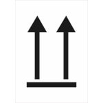 Paketaufkleber - Packstückorientierung Oben