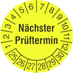 Prüfplakette Nächster Prüftermin