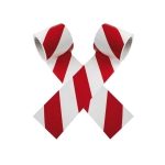 SafetyMarking Warnmarkierungsband rot/weiß, PE-Folie, selbstklebend