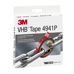 3M VHB Tape 4941P doppelseitiges Klebeband Maße (LxB): 3,0 m x 1,9 mm, Farbe: grau