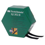 3M Haken- und Schlaufenband SJ352D leistungsstarker Synthese-Kautschuk-Klebstoff für den Innenbereich