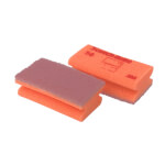 3M Scotch-Brite Reinigungsschwamm 56 mit Einsatzsymbolen, zur Anwendung im WC