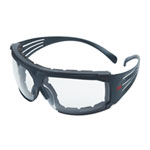 3M Schutzbrille SecureFit 600 mit Schaumrahmen druckfreies Tragen durch Bügeldruckverteilungs-Technologie
