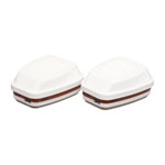 3M Gas-, Dampf- und Partikelfilter, A1P3 R 6091 für Halb- und Vollmasken der Serie 6000