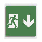 Piktogrammscheibe für Cube Lux Rettungszeichenwürfel