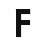 Buchstaben aus Acrylglas Großbuchstaben A-Z