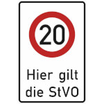 Verkehrsschild / Betriebs- und Privatkennzeichnung