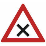 Verkehrsschild Kreuzung oder Einmündung VZ: 102