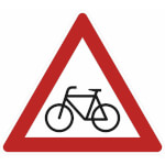 Verkehrsschild Radverkehr Aufstellung Rechts VZ: 138-10