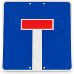 Verkehrsschild Sackgasse VZ: 357