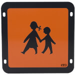 Schulbusschild starr