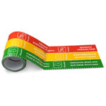 Coroplast Smart Distancing Tape 4-Sprachig, Abstand halten, Bereich freihalten, Richtungsweiser
