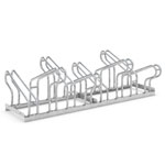 WSM Fahrradständer Bügelparker 2158 8 Einstellplätze zweiseitige Radeinstellung