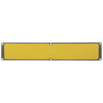 Antirutsch-Aluminiumplatte gelb zum verschrauben, Rutschemmung R 13 Typ Universal