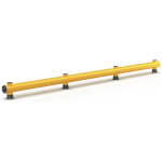 Anfahrschutz Einzelplanke elastisches Rammschutz-System, rückfedernd und formstabil