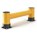 Anfahrschutz Einzelplanke elastisches Rammschutz-System, rückfedernd und formstabil